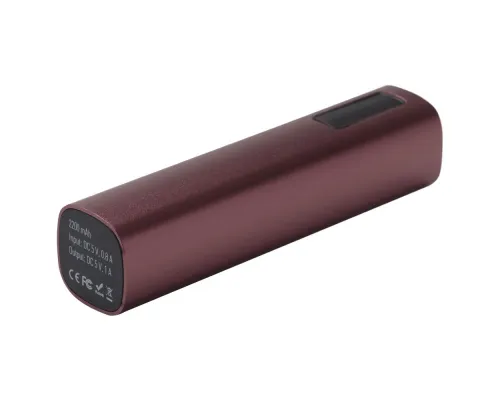 Внешний аккумулятор Easy Metal 2200 мАч, коричневый Внешний аккумулятор Easy Metal 2200 мАч, коричневый