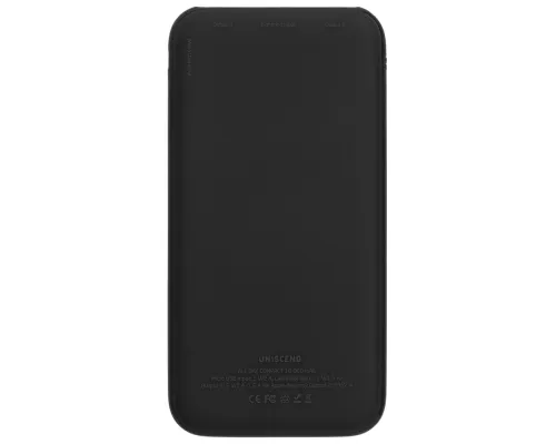 Внешний аккумулятор Uniscend All Day Compact 10000 мAч, черный Внешний аккумулятор Uniscend All Day Compact 10000 мAч, черный