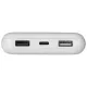 Aккумулятор Uniscend Quick Charge Wireless 10000 мАч, белый