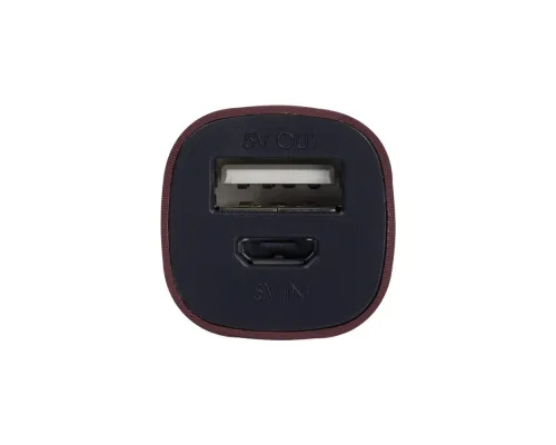 Внешний аккумулятор Easy Metal 2200 мАч, коричневый Внешний аккумулятор Easy Metal 2200 мАч, коричневый