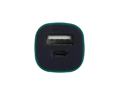 Внешний аккумулятор Easy Metal 2200 мАч, зеленый Внешний аккумулятор Easy Metal 2200 мАч, зеленый