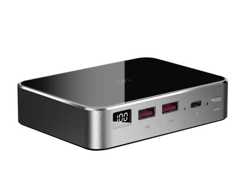Графеновый аккумулятор Graphene PD Pro, 20000 мАч, черный Графеновый аккумулятор Graphene PD Pro, 20000 мАч, черный