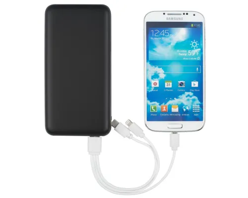 Внешний аккумулятор Uniscend All Day Compact Type-C 15000 мAч, черный Внешний аккумулятор Uniscend All Day Compact Type-C 15000 мAч, черный