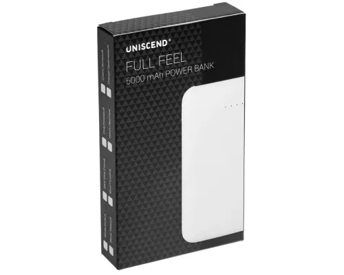 Внешний аккумулятор Uniscend Full Feel 5000 мАч, черный Внешний аккумулятор Uniscend Full Feel 5000 мАч, черный