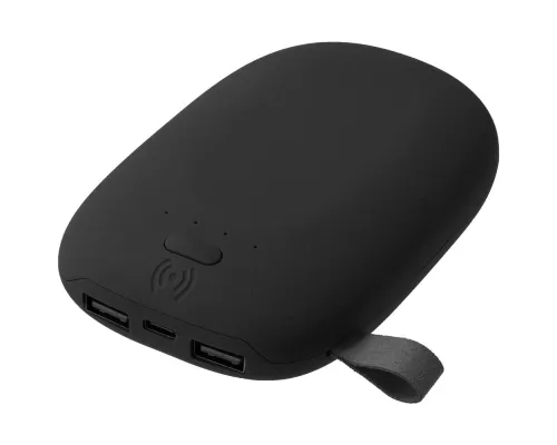 Аккумулятор с беспроводной зарядкой Pebble Wireless 9000 мАч, черный