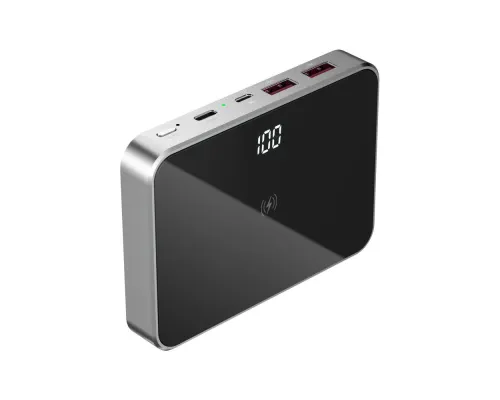 Графеновый аккумулятор Graphene PD, 10000 мАч, черный Графеновый аккумулятор Graphene PD, 10000 мАч, черный