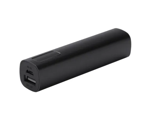Внешний аккумулятор Easy Metal 2200 мАч, черный Внешний аккумулятор Easy Metal 2200 мАч, черный