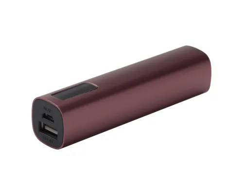Внешний аккумулятор Easy Metal 2200 мАч, коричневый Внешний аккумулятор Easy Metal 2200 мАч, коричневый