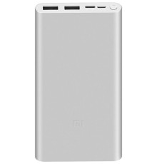 Внешний аккумулятор Mi Power Bank 3, 10000 мАч, серебристый