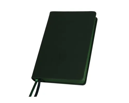 Ежедневник недатированный Softie, А5, зеленый, блок в клетку, зеленый обрез