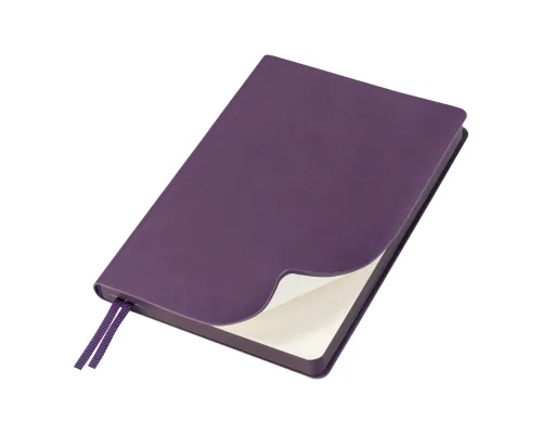 Ежедневник Flexy Soft Touch Latte А5, фиолетовый, недатированный, в гибкой обложке