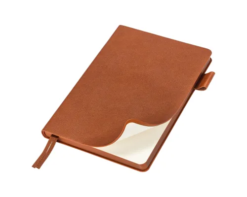 Ежедневник Flexy Asstra Petrus A5, светло-коричневый, недатированный, в гибкой обложке