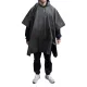 Дождевик пончо Budget туристический один размер, черный