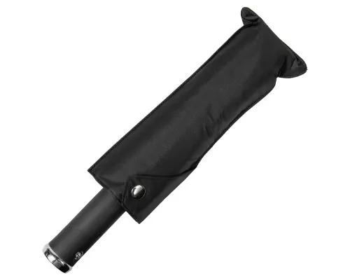 Зонт складной автоматический, Forest Lotus Flashlight, диаметр 100 см, радиус 23 дюйма, 9 панелей, в подарочной коробке,  черный