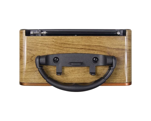 Ретро радио в стиле радиолы, диапазон частот  AM FM SW, USB, Bluetooth, Heritage Timeless, цвет светло-коричневый