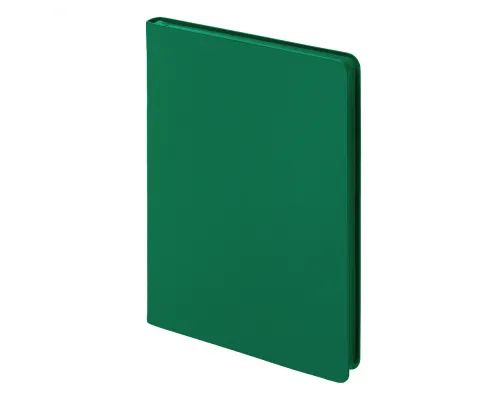 Ежедневник Flexy Velours de soie  А5, зеленый, недатированный, в гибкой обложке