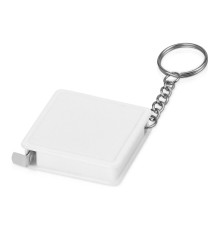 Брелок Tools рулетка Сантиметр, 1 м, белая, пластиковая