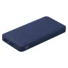Внешний аккумулятор (powerbank) «WeCharge Velvet», 10 000 mAH, 5V -2A , c цифровым дисплеем для контроля заряда, темно-синий