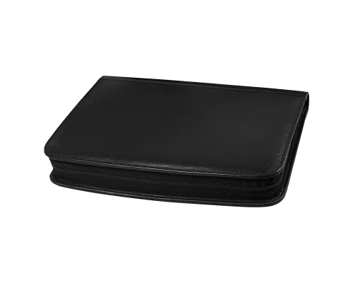 Папка для документов из натуральной кожи Senat leather размер А4+ , черная Папка для документов из натуральной кожи Senat leather размер А4+ , черная