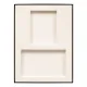 Коробка подарочная, размер 24*17,5*3 см, Solution Superior Linen, черная, бежевый ложемент под два прямоугольных предмета