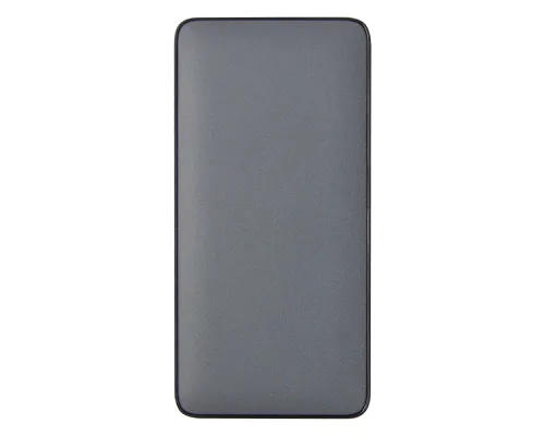 Внешний аккумулятор (powerbank) «WeCharge Velvet», 10 000 mAH, 5V -2A , c цифровым дисплеем для контроля заряда, серый