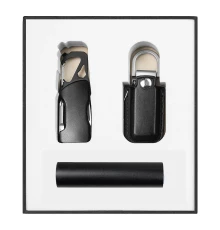 Набор подарочный Solution Superior Trio (флешка 32GB Palermo, фонарик Tools Spot, брелок-карабин Tools Module)