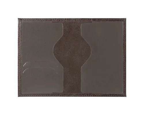 Обложка для паспорта Leather Sky Flotter Trend из натуральной кожи, коричневая
