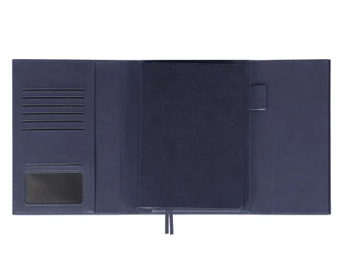 Ежедневник в суперобложке Country Galaxy Mocco A5+, темно-синий, недатированный, в твердой обложке