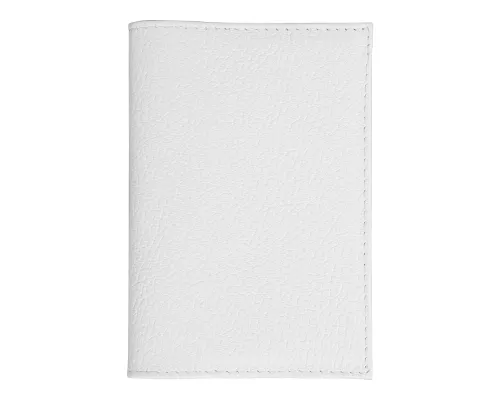 Обложка для паспорта Leather Sky Flotter Trend из натуральной кожи, белая
