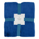 Плед мягкий флисовый Super Soft Comfort Travel, 125*170 см, синий