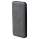 Внешний аккумулятор (powerbank) «WeCharge Velvet», 10 000 mAH, 5V -2A , c цифровым дисплеем для контроля заряда, серый