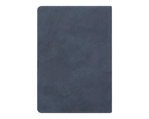 Ежедневник Flexy Tenero Suede A5, синий, недатированный, в гибкой обложке с петлей для ручки Ежедневник Flexy Tenero Suede A5, синий, недатированный, в гибкой обложке с петлей для ручки
