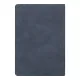 Ежедневник Flexy Tenero Suede A5, синий, недатированный, в гибкой обложке с петлей для ручки