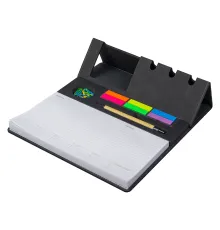 Планинг (органайзер) Flinders настольный с подставкой для телефона, черный