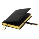 Ежедневник City Bary Mocco A5 в подарочной коробке, черный с золотистым, недатированный, в твердой обложке