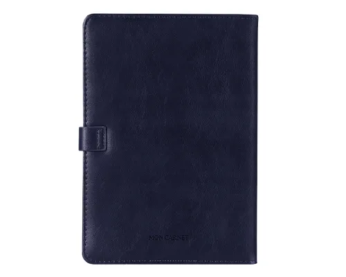 Ежедневник City Bary Mocco A5 в подарочной коробке, синий с серебристым, недатированный, в твердой обложке