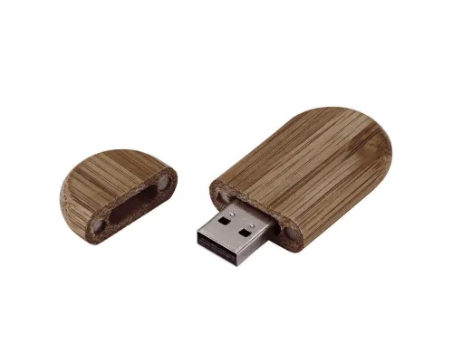 Флеш накопитель USB 2.0 Maple BOX в футляре, орех, дерево/дерево, 32 Gb