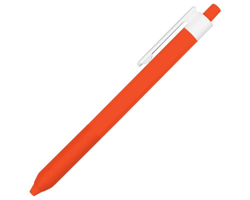 Ручка шариковая Alana Color, пластиковая, оранжевая Ручка шариковая Alana Color, пластиковая, оранжевая