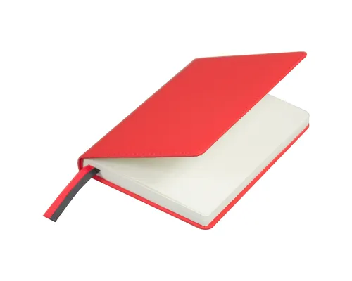 Ежедневник City Soft Touch Latte А5, недатированный, в твердой обложке с поролоном, красный