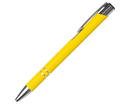 Ручка шариковая Legend Soft Touch Requis, желтая