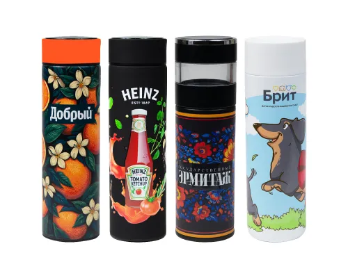 Сет термосов демонстрационный Start Print Sample с круговой УФ печатью