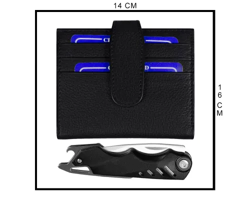 Набор подарочный Solution Superior Duo (футляр для кредитных карт, нож складной)