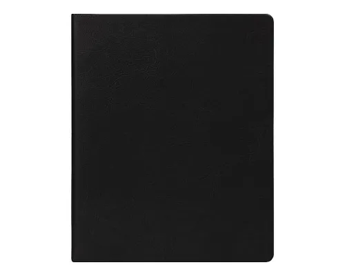 Еженедельник Urban Agenda Buffalo A4, черный, датированный на 2026 г, в полугибкой обложке