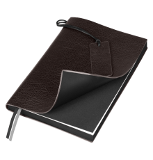 Ежедневник Flexy Foggia Leatherette B5, коричневый, недатированный, в гибкой обложке  в подарочной коробке