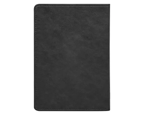 Ежедневник Urban Elegiya Ausone A5, черный с золотистым, недатированный, в полугибкой обложке