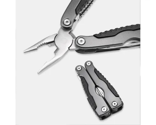 Мультитул Tools Hann (мультиинструмент) 11 в 1 в подарочной коробке, темно-серый
