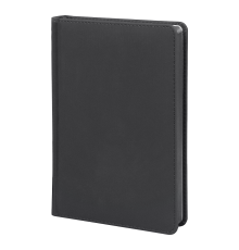 Ежедневник полудатированный Classic Soft А5, серый, в твердой обложке с поролоном