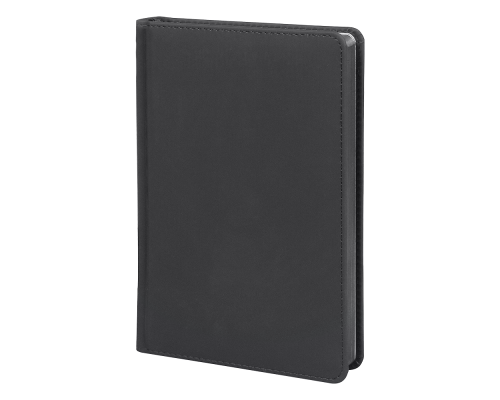 Ежедневник полудатированный Classic Soft А5, серый, в твердой обложке с поролоном Ежедневник полудатированный Classic Soft А5, серый, в твердой обложке с поролоном