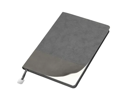 Ежедневник Flexy Sagrada Velvet Flockjoy A5, темно-серый, недатированный, в гибкой обложке