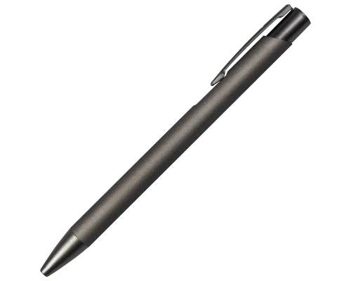 Ручка шариковая Legend Soft Touch Monochrome Requis, темно-серая